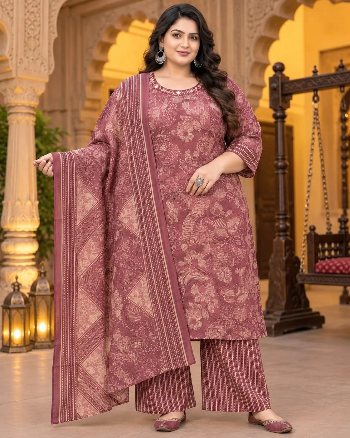Beautiful Plus Size Kurti(3XL)
