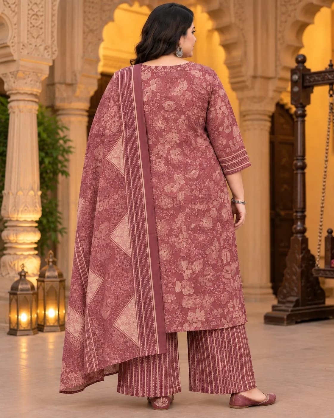 Beautiful Plus Size Kurti(3XL) - Image 3